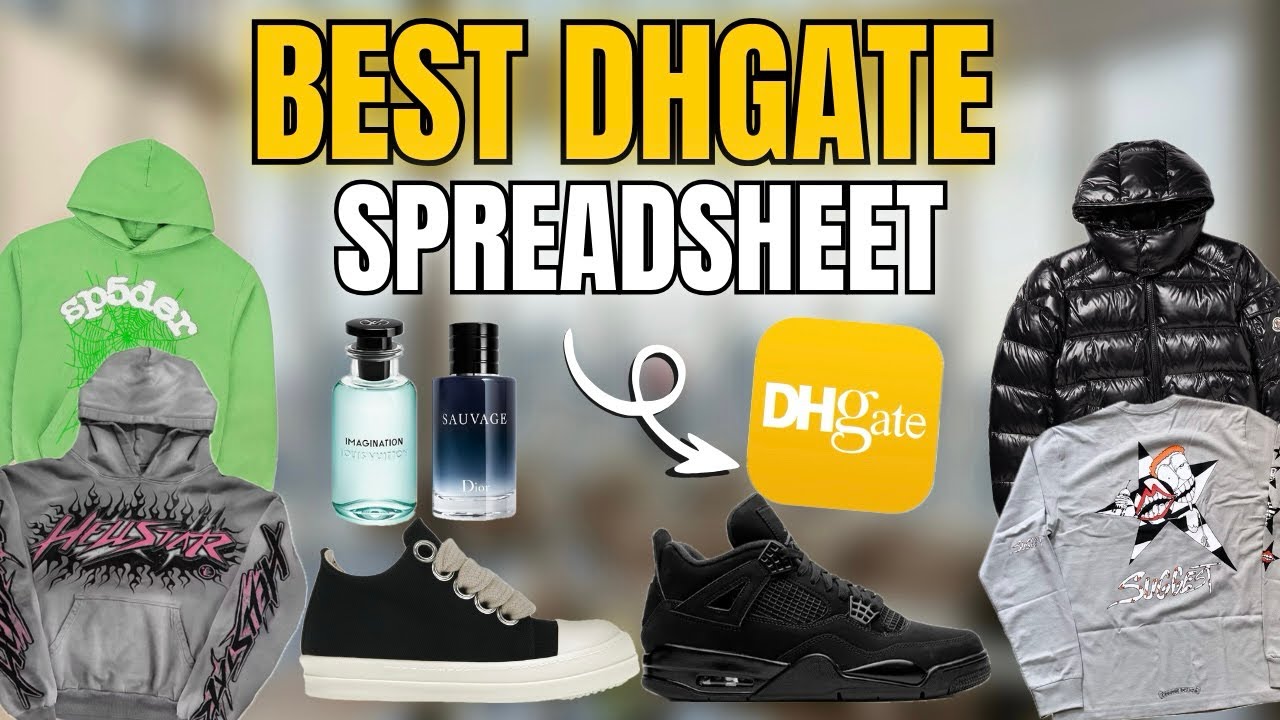The BEST DHGATE Spreadsheet In 2026! (Trusted Vendors only!)