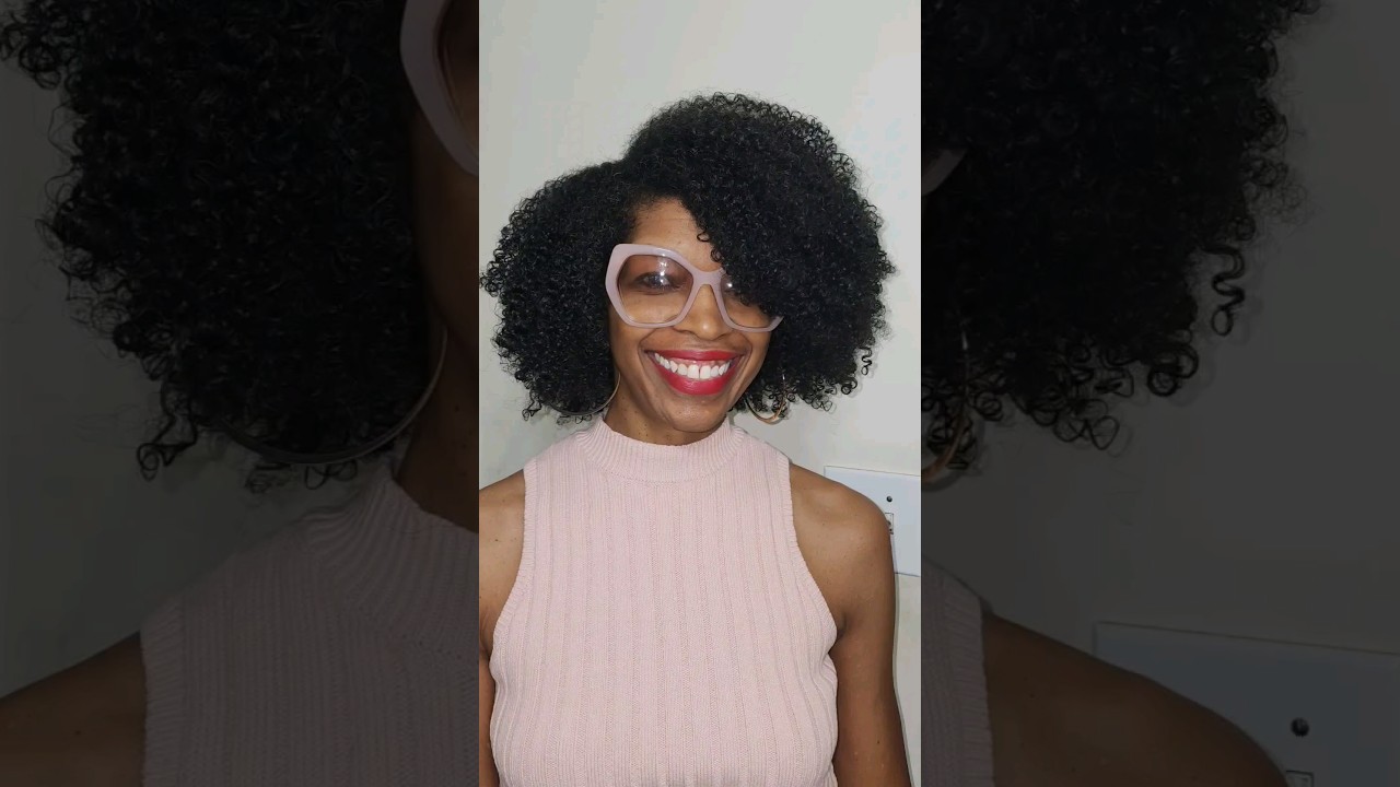 I Tried Mielle's Moisture Rx Hawaiian Ginger Line For My 1st Wash & Go #short #mielle #natural