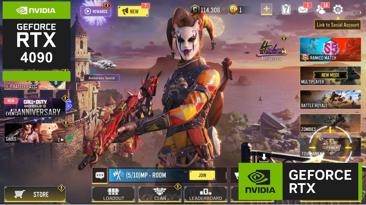 Call of Duty: Mobile Gameplay with RTX 4090
