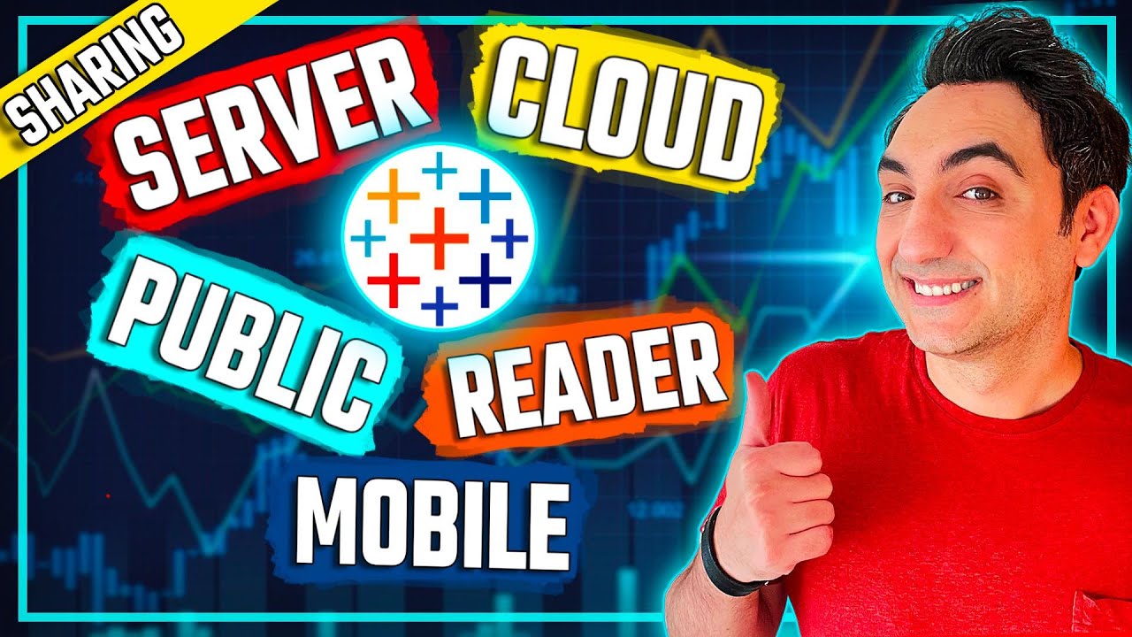 Tableau Server vs Cloud vs Public vs Reader vs Mobile | #Tableau Course #18