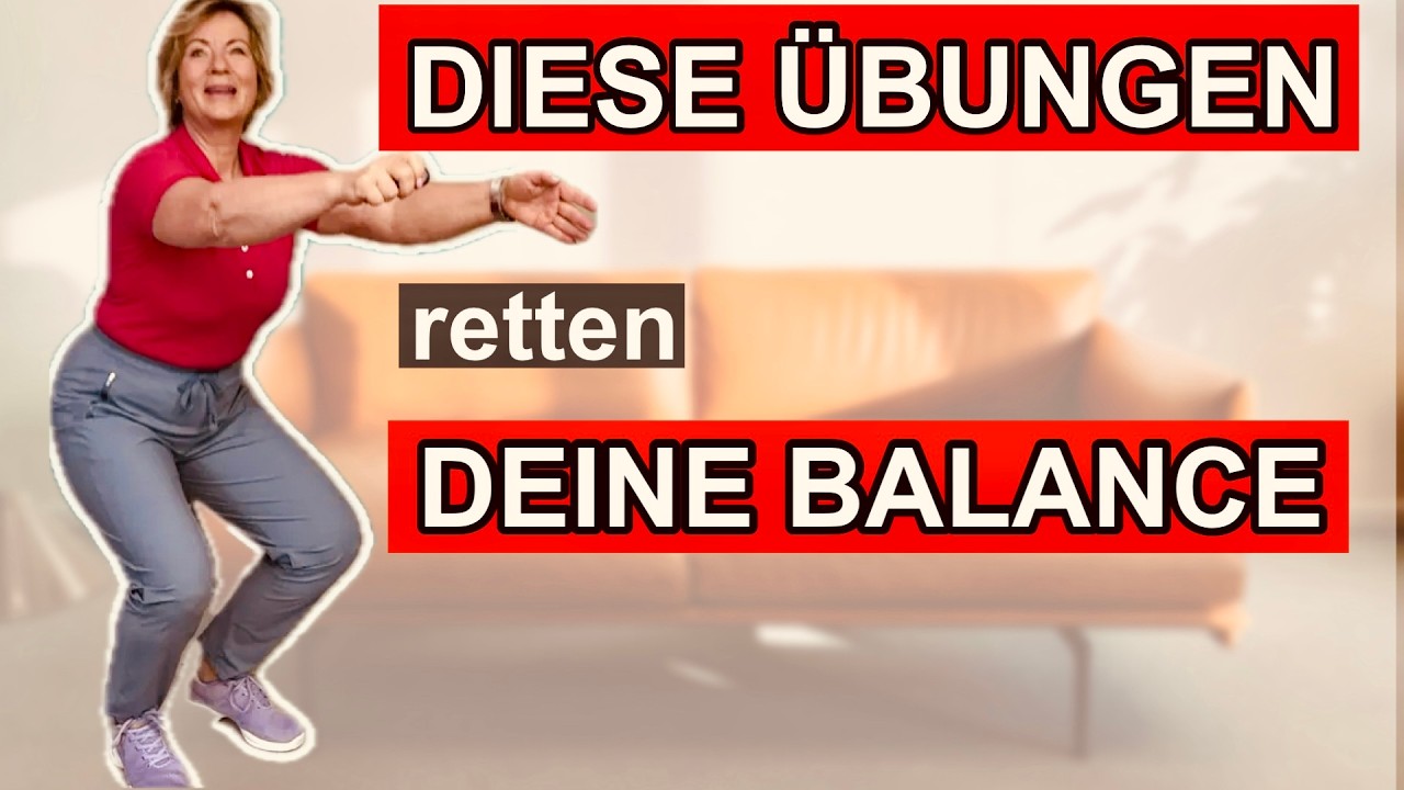 🪑Sitzgymnastik Beine für Senioren – Starke Beine gegen Stürze