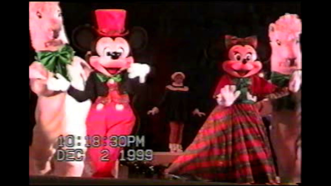 Time Traveler Series: Christmas Castle show from Walt Disney World Magic Kingdom from December 1999