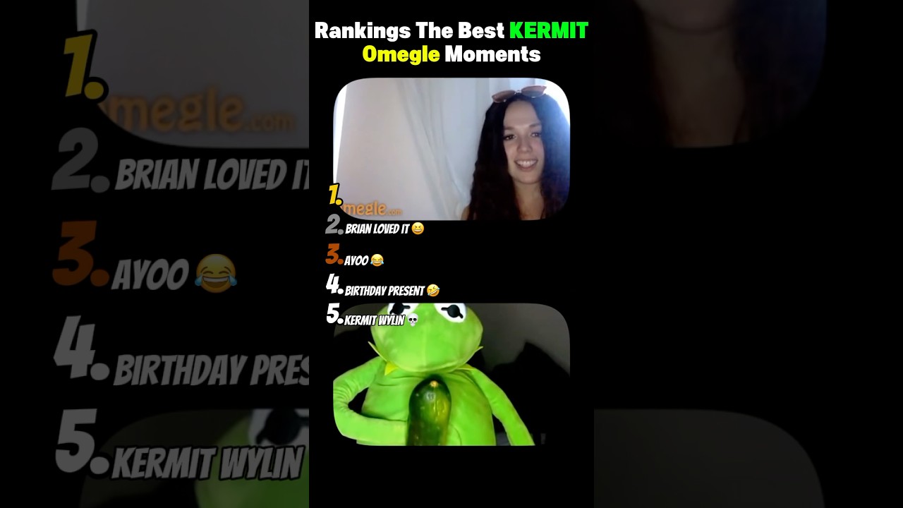 Ranking The Best KERMIT Omegle Moments 😂