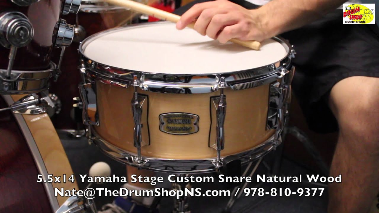 Yamaha Stage Custom Snare 14x5.5 - The Drum Shop North Shore