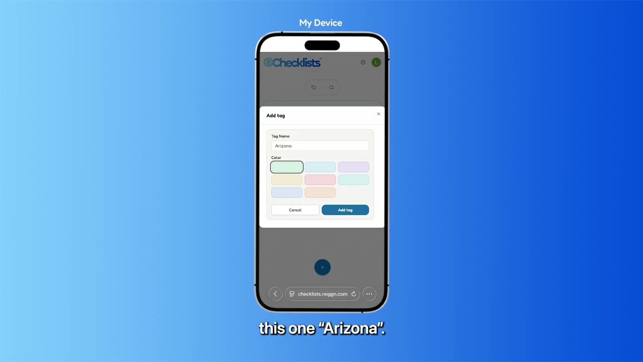 What if creating amazing checklists was as easy as talking?