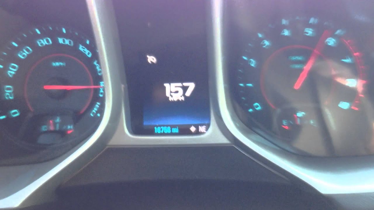 2014 Camaro SS 1LE Top Speed Run