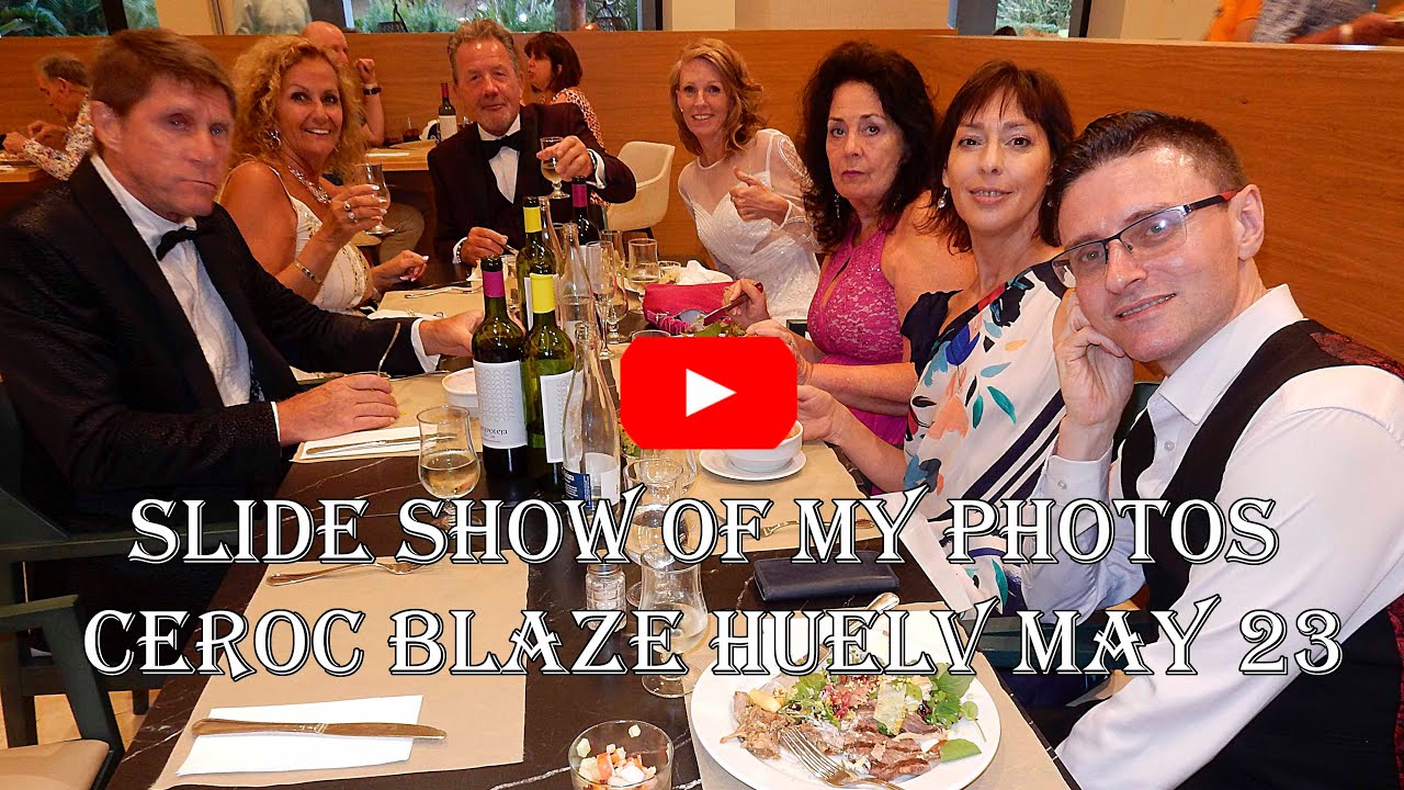 Slide show of my Photos taken at Club Dance Holidays Ceroc Blaze Huelva May 2023.