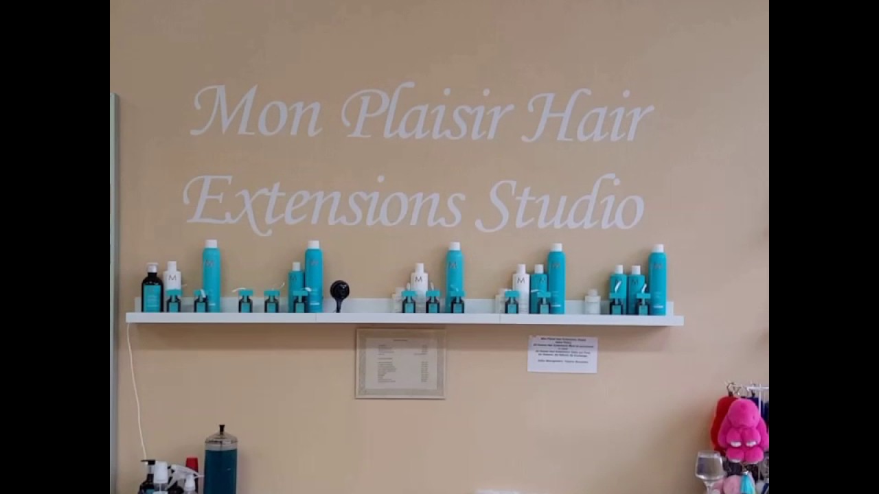 Hair Extensions done by Tetyana Bornstein at Mon Plaisir Hair Studio