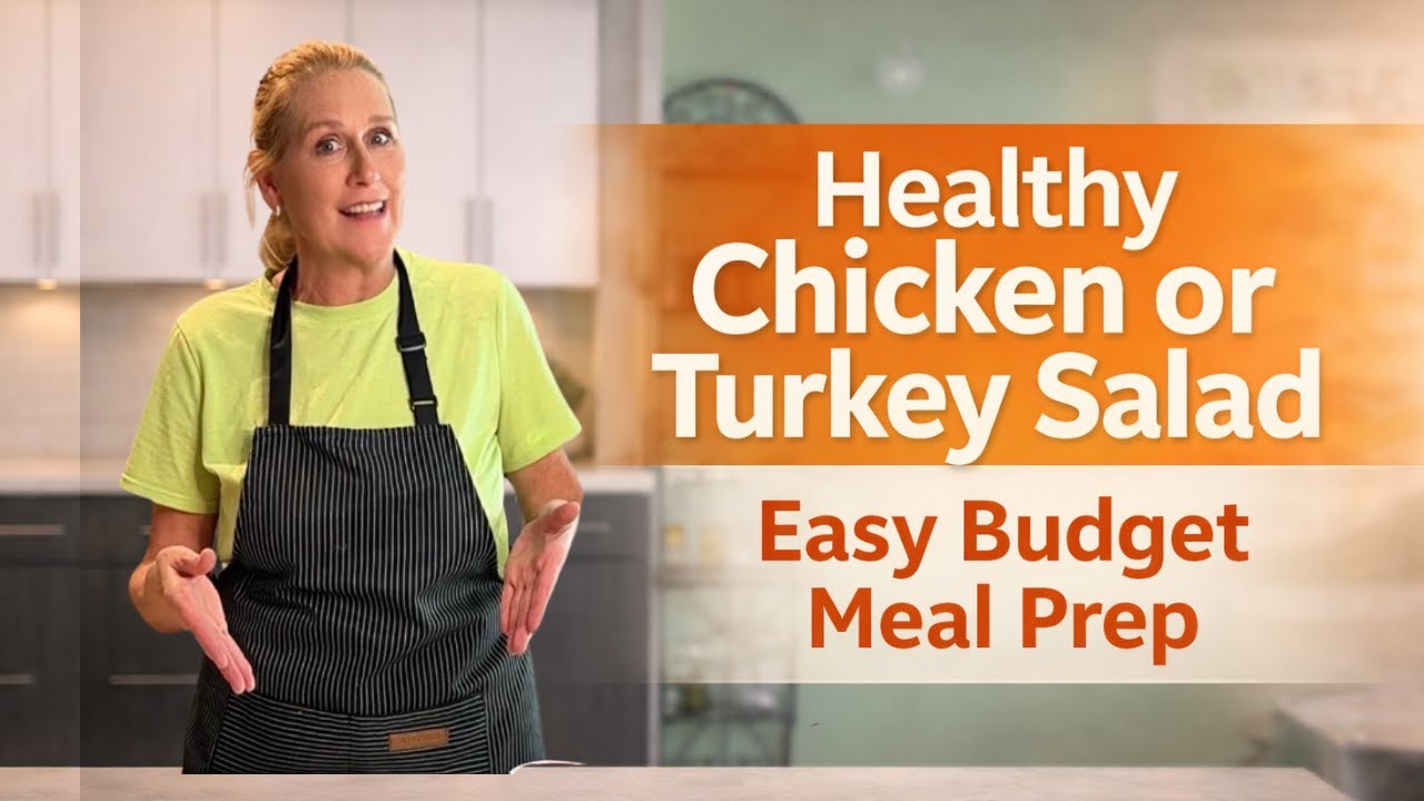 Healthy Chicken or Turkey Salad With a Creamy High-Protein Twist