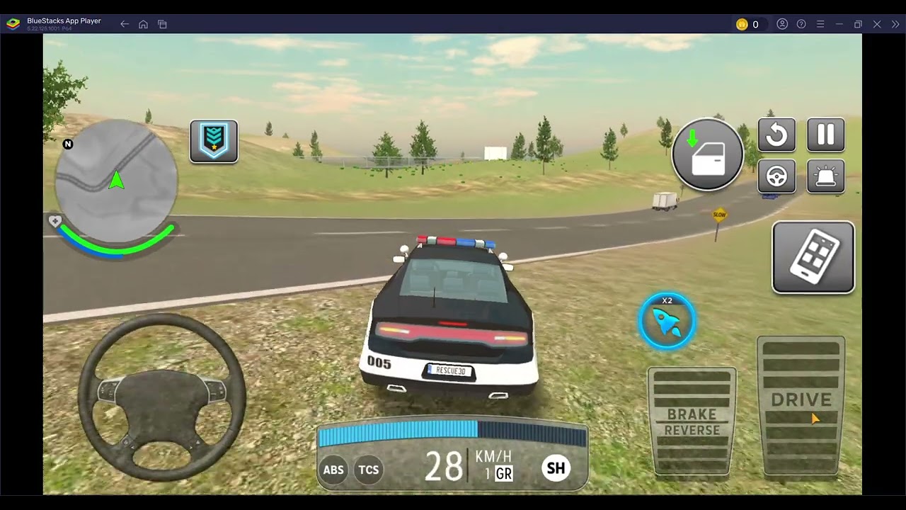 Police Come And Criminal Run