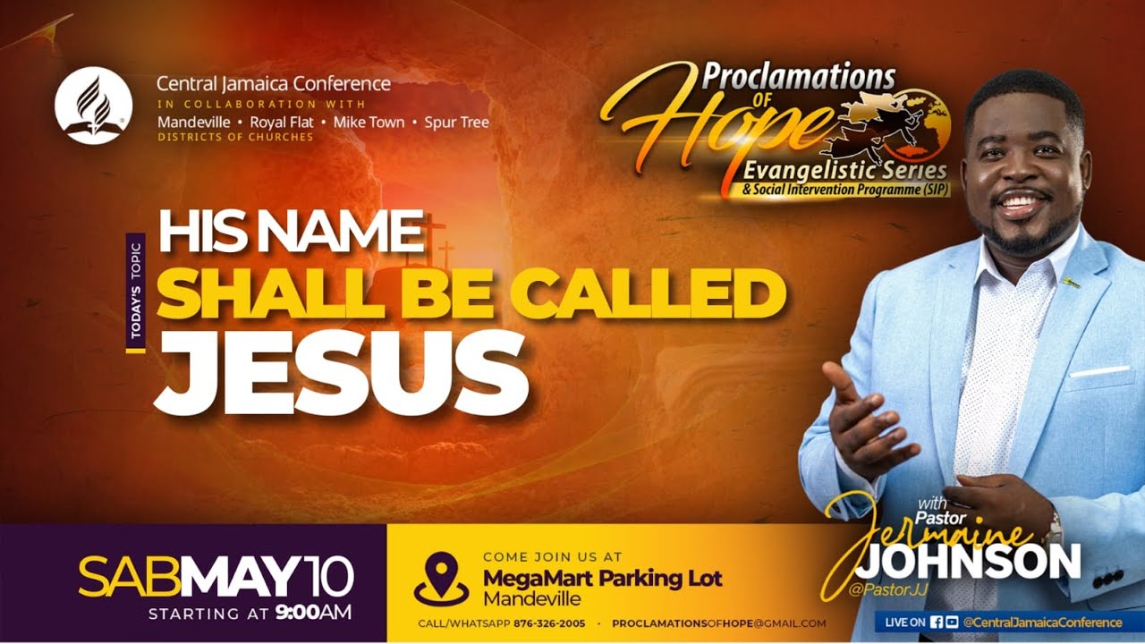 Sab., May 10, 2025 | CJC Online Church | Proclamations of Hope Evangelistic Series | 9:00 AM