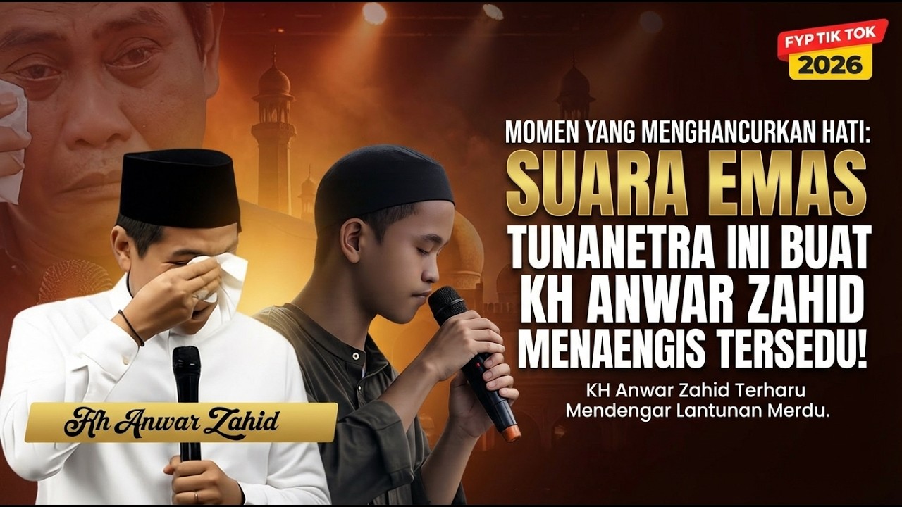 PECAH TANGIS ABAH ANZA ‼️ TUNANETRA BUKTIKAN DALAM KEKURANGAN MAMPU MENJADIKAN SEBUAH KELEBIHAN