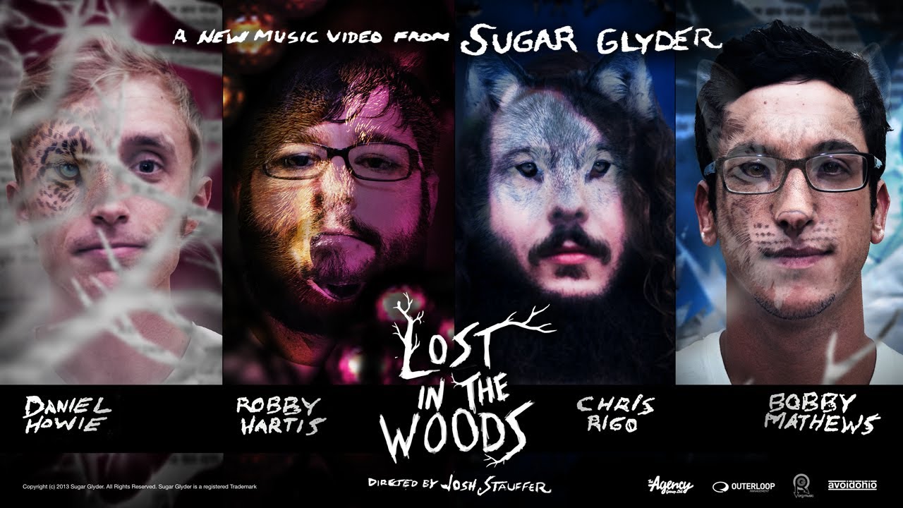 SUGAR GLYDER "Lost in the Woods" *Official Music Video* (2D + 3D Version) HD