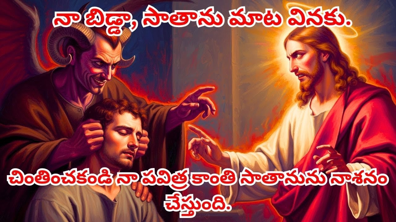 చింతించకండి నా పవిత్ర కాంతి సాతానును నాశనం చేస్తుంది.#jesusarmyministries #jesusarmy #bible