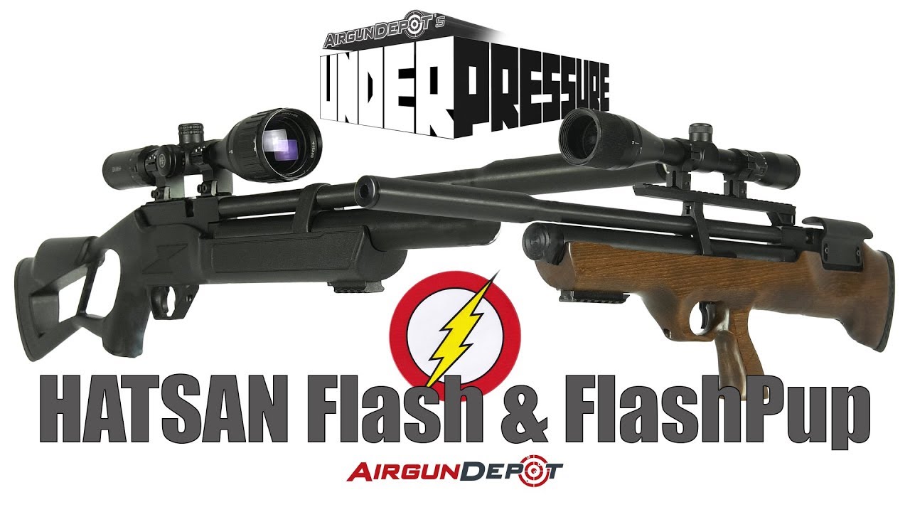 Hatsan Flash and Flashpup: Accurate, Affordable, and Powerful PCPs!