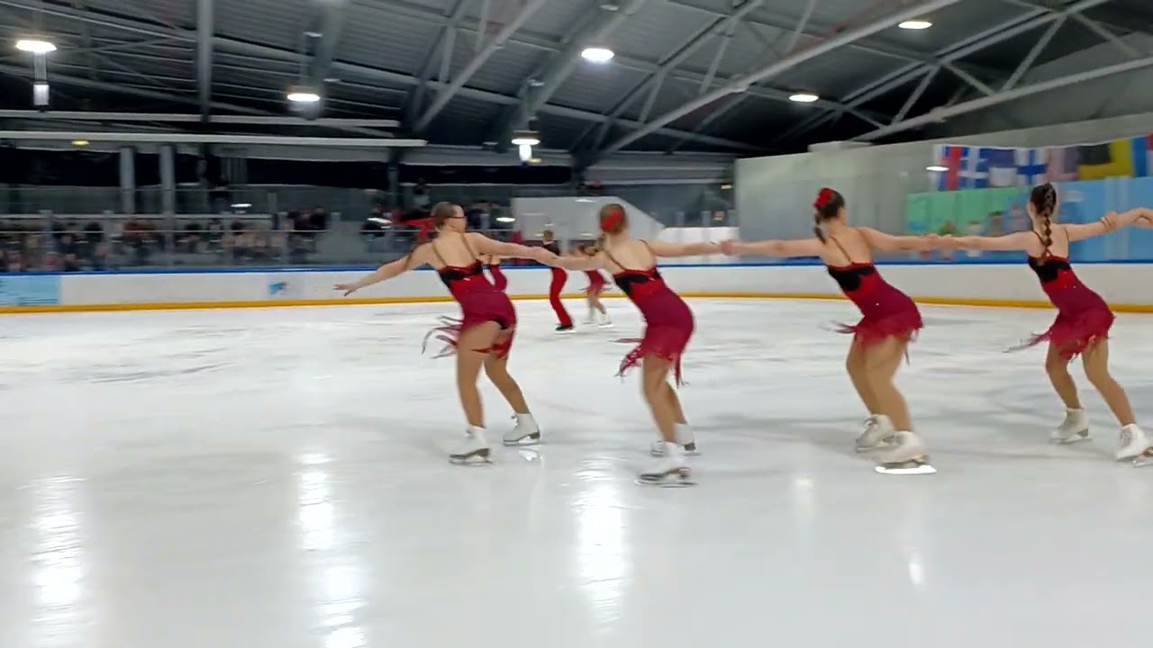 CHRYSALIDES NOVICES A patinage synchronisé gala 2025 SHVC