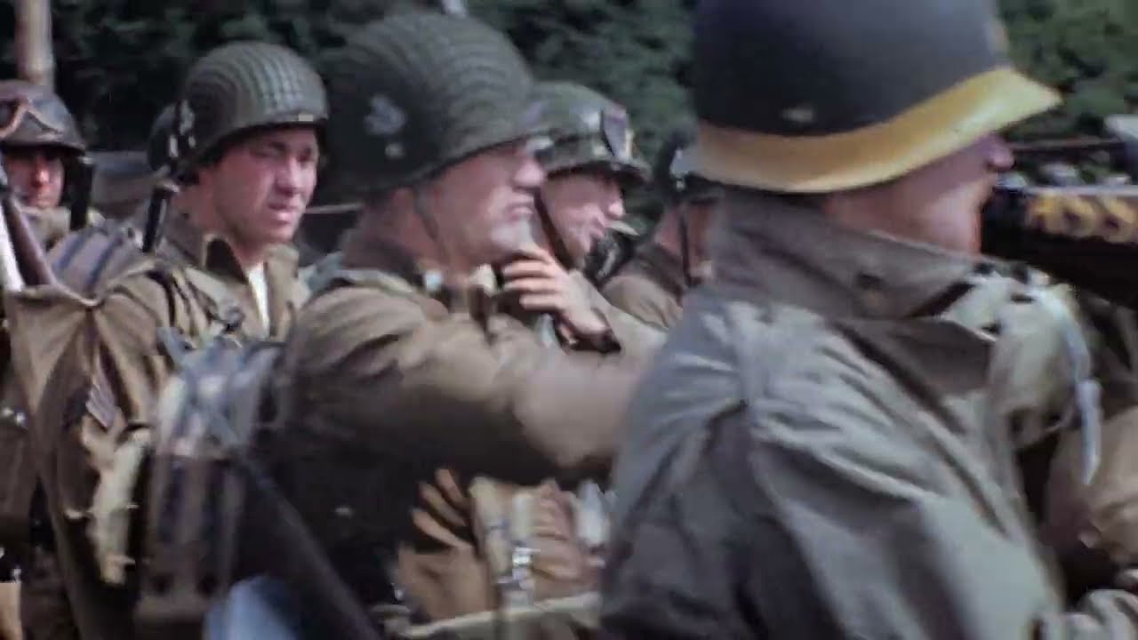 The days before the Normandy landing