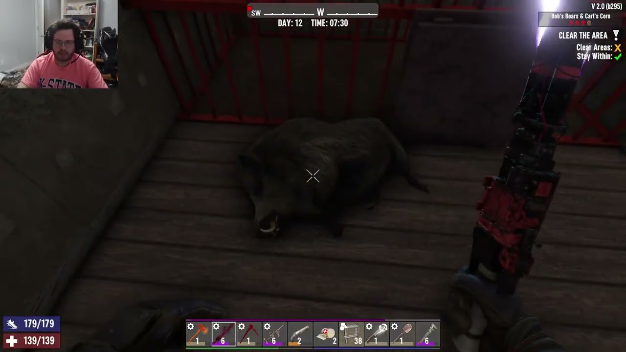 storm brewing 7 days to die 2.0 stun batons: Day 12