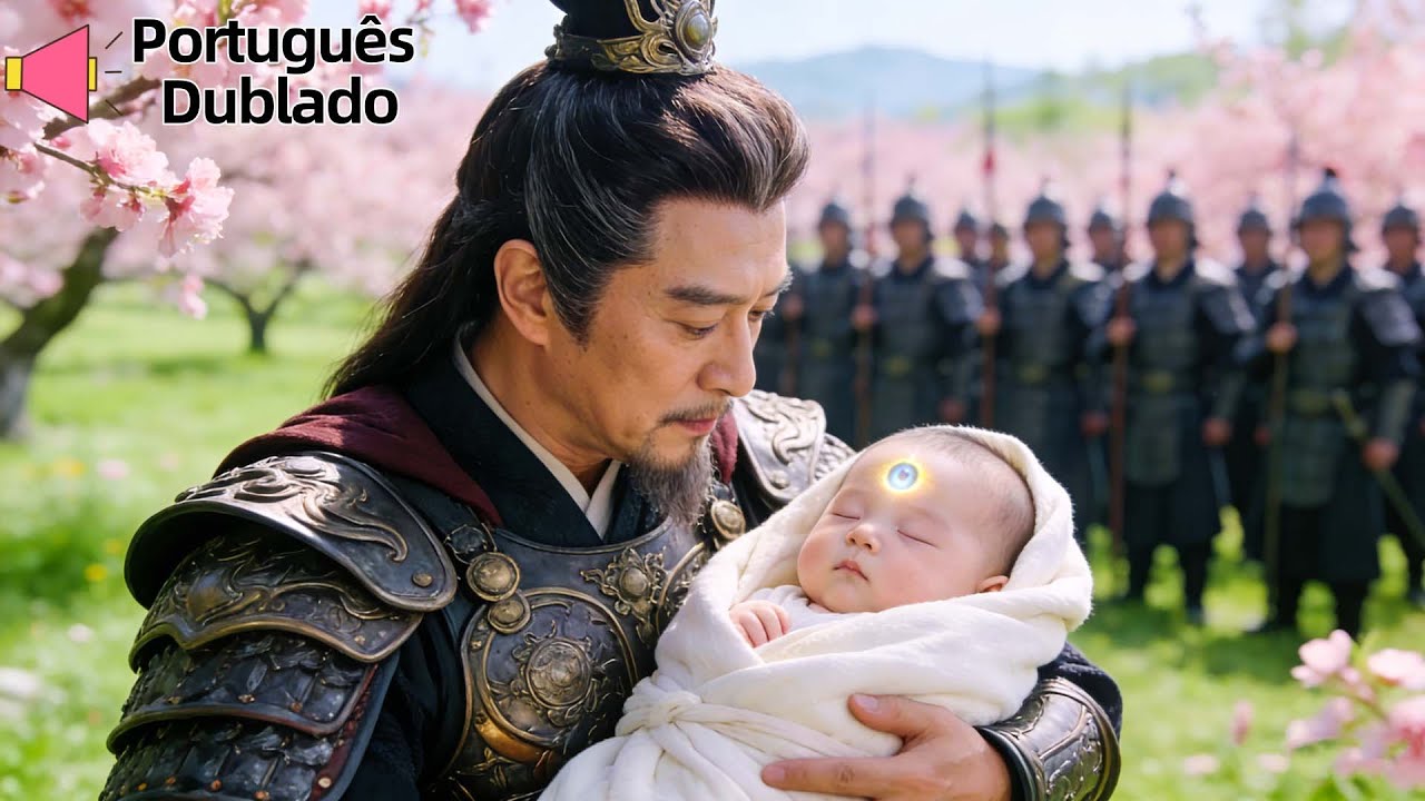 Um general resgata um bebê abandonado sem saber que é a reencarnação de um deus