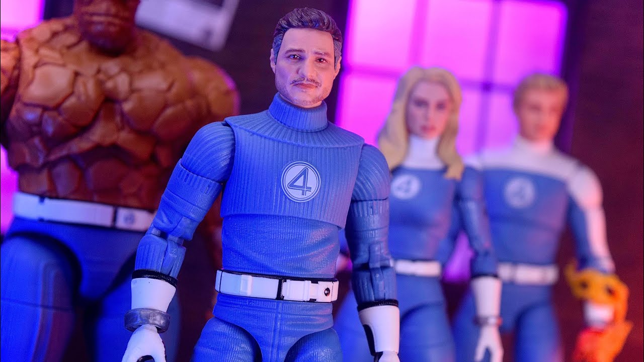 Marvel Legends Fantastic Four First Steps Reed Richards Mister Fantastic Action Figure Review Hasbro