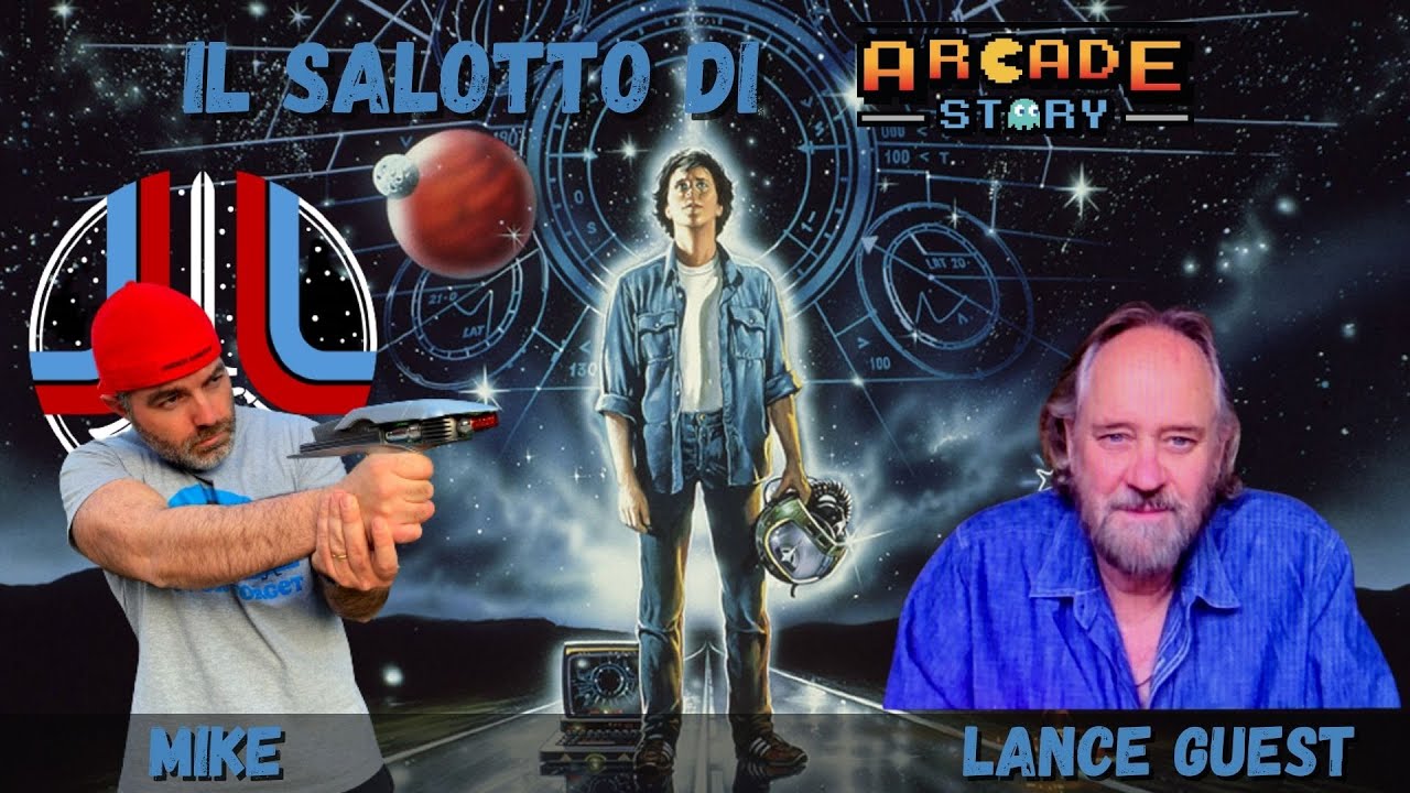 Il protagonista di Giochi Stellari, Lance Guest, ospite del salotto internazionale di Arcadestory