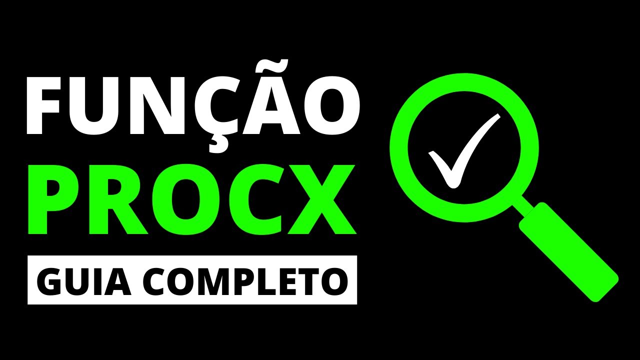 Fun&ccedil;&atilde;o PROCX no Excel: 🔎 Um Guia Completo 🔍