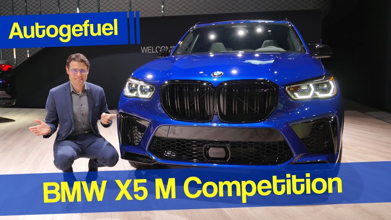 The most powerful BMW X5 is here! BMW X5M Competition reveal - Autogefuel