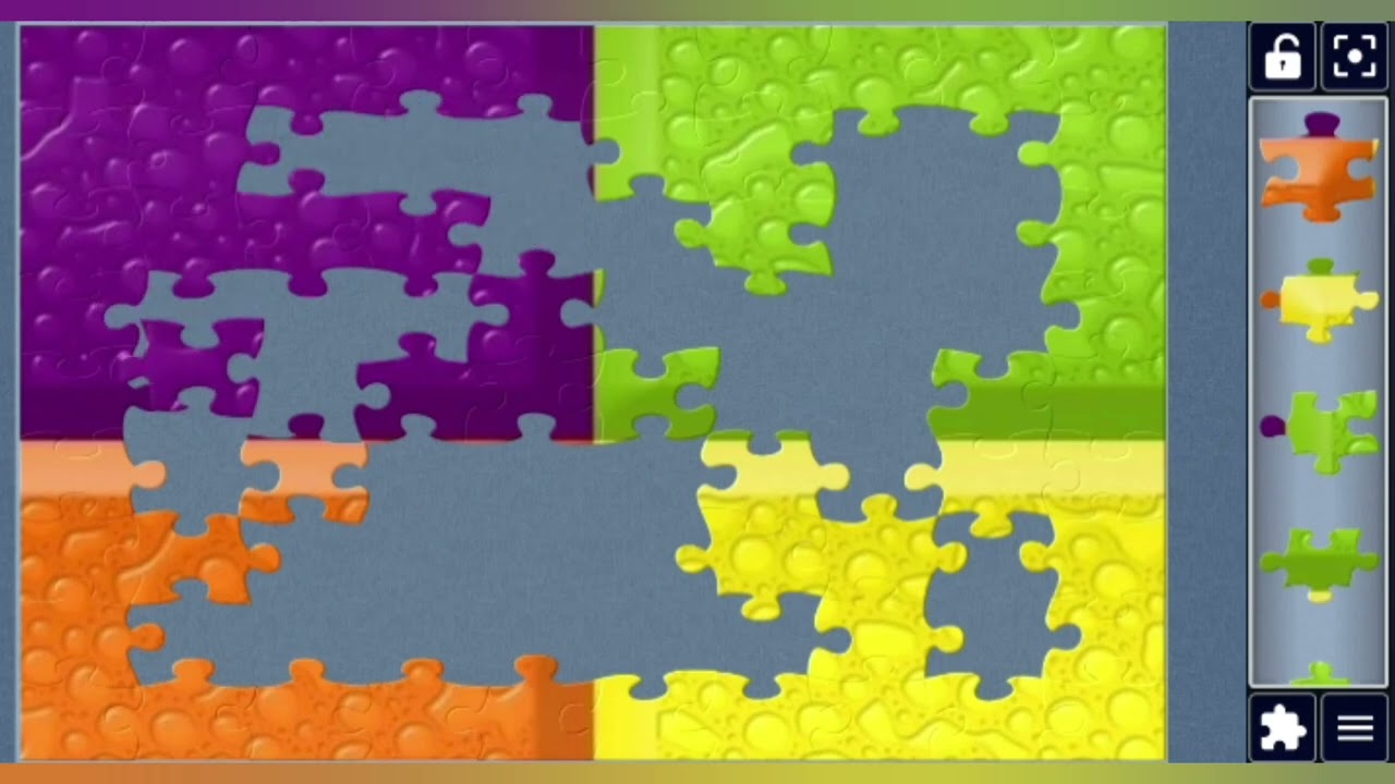 Vibrant 4‑Square Puzzle 🎨🧩 jigsawpuzzle 🧩✨ @puzzlemaster1034 