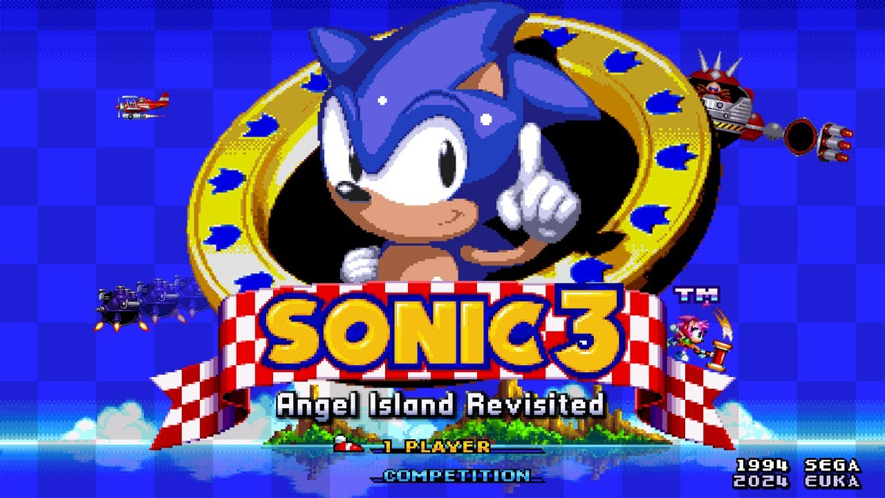 Sonic 3 A.I.R: Mania-Like (v1.6) ✪ Full Game Playthrough (1080p/60fps)