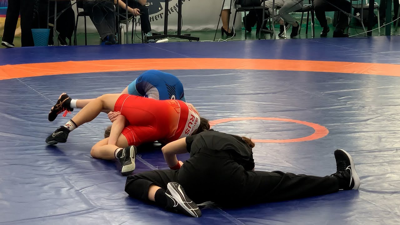 46 кг, круг 2, Ванюкова Диана (Краснодарский край) - Васильева Татьяна (Чувашская Республика), туше