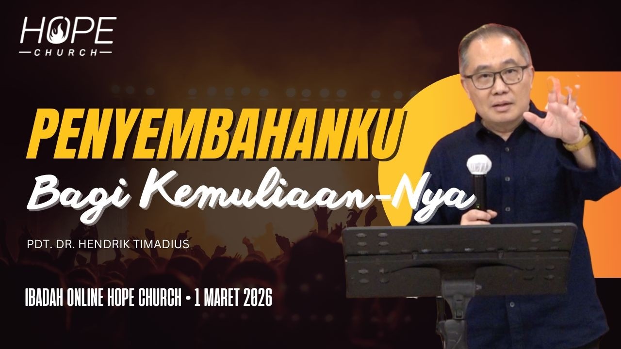 Ibadah Online HOPE Church 1 Maret 2026