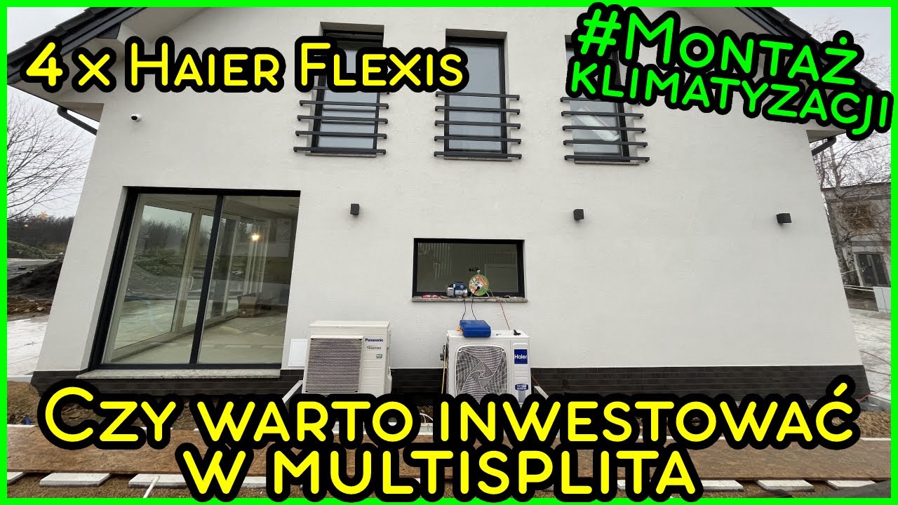 Montaż Haier FLEXIS - Jak to jest z tym MULTISPLITEM ?