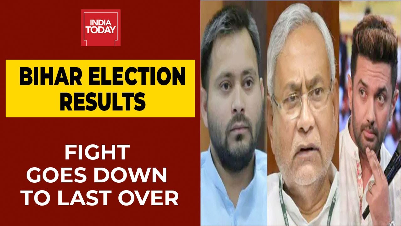 Bihar Poll Result Live Updates: Bihar Now In Super Over; NDA Alliance Leads With 123, RJD With 113