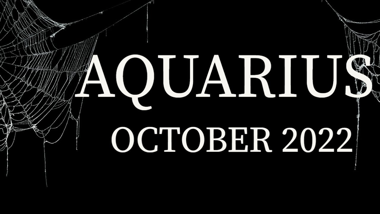 Aquarius October 2022💕You will be in a happy relationship with or without this person.