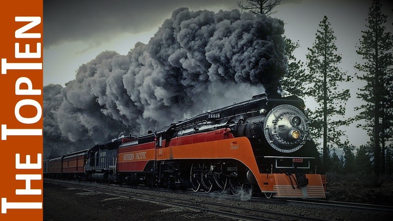 The Top Ten Most Powerful Steam Locomotives in the World (ordered by hp)