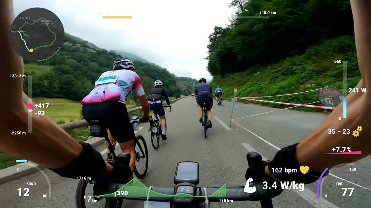 Cyclo La Pyr&eacute;n&eacute;enne 2025  - Parcours 2 Vall&eacute;es Solide (79th/273)