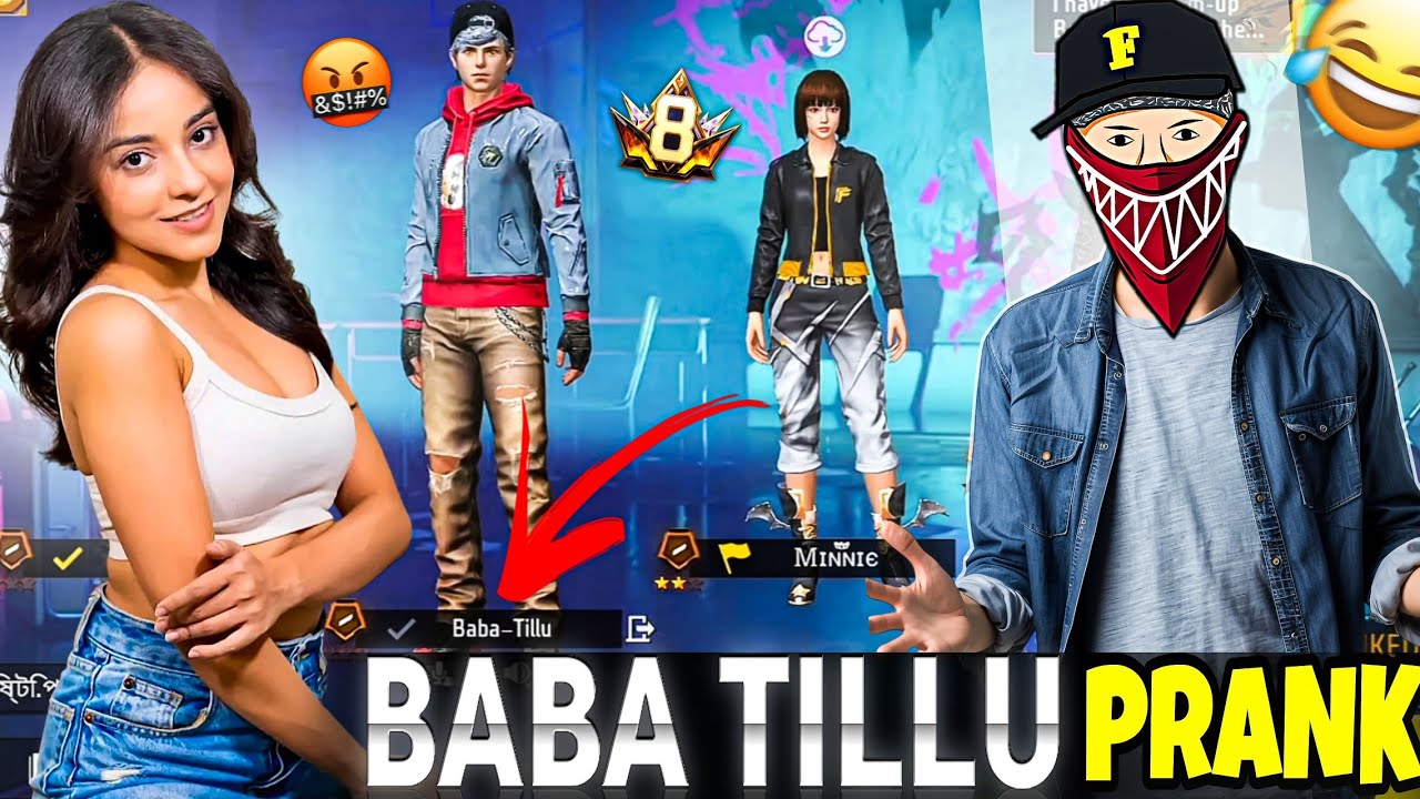 BABA TILLU 😂 PRANK 🤬WITH RANDOM PLAYER!