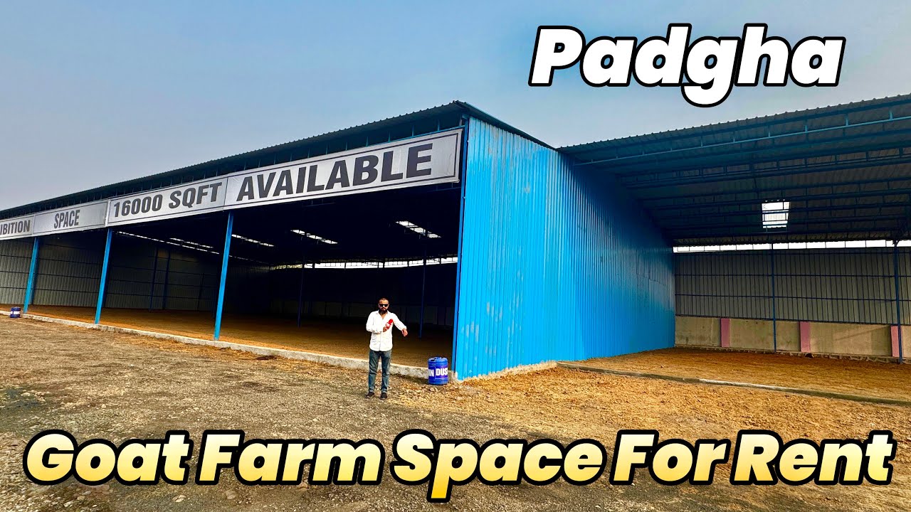Goat Farm Space (16,000 Sq Ft) For Rent in Padgha
