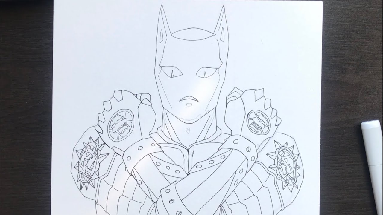 How to Draw Killer Queen from JoJo EASY
