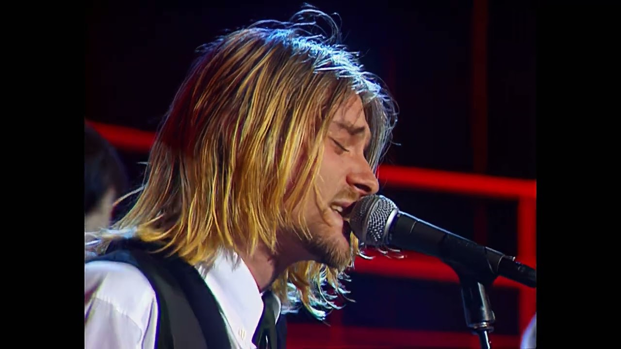 Nirvana -  02/04/1994 Studio 3, Nulle Part Ailleurs, Paris, FR (4K) (Sipes Audio Remaster)