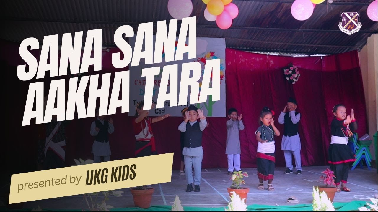 Sana Sana Aakha Tara || Dance by Marybert School Students || Children Dance
