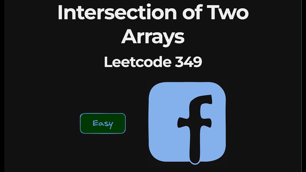 Intersection of Two Arrays - Leetcode 349 - Java