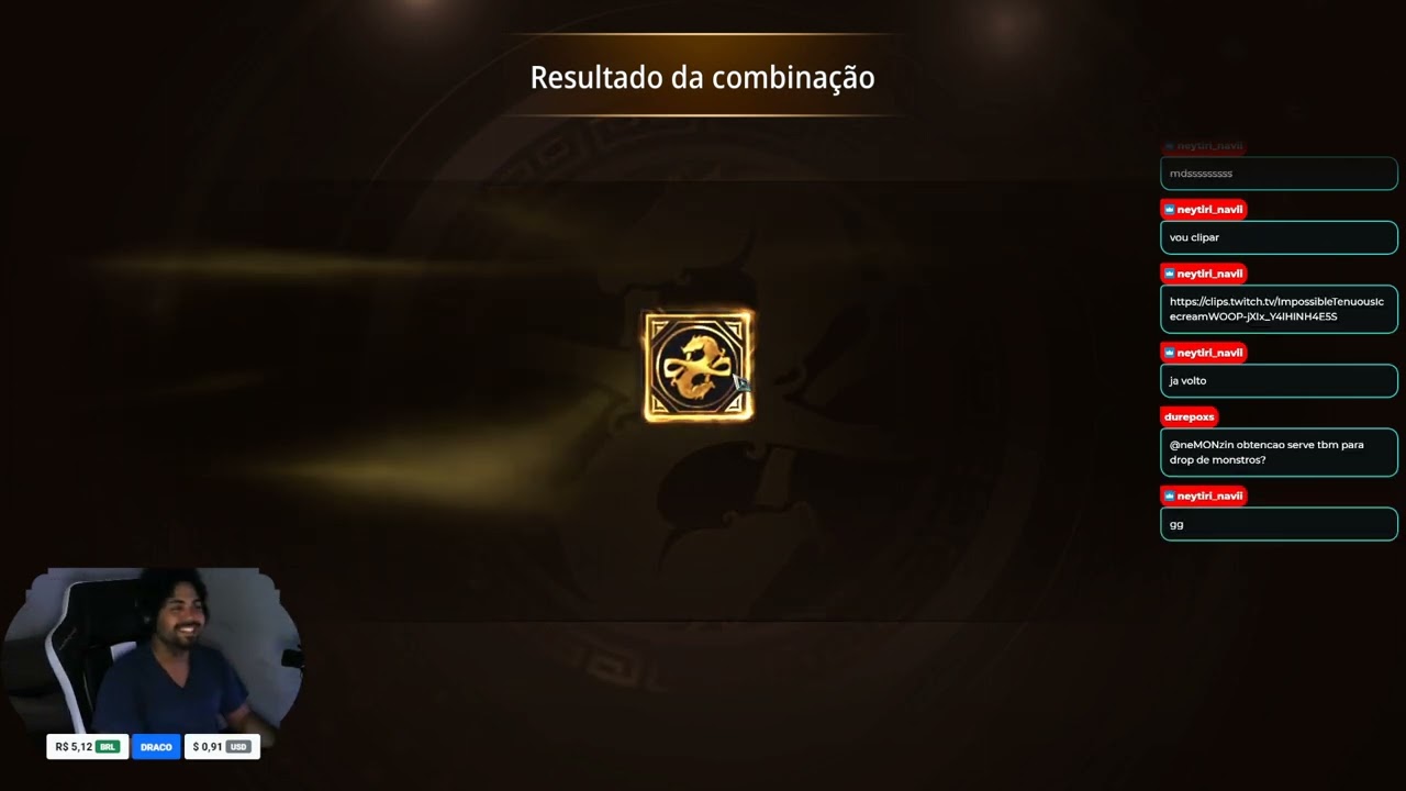 Primeira combina&ccedil;&atilde;o de Chifre &Eacute;pico com SUCESSO! | @neMONzin no Mir4 | #mir4clips #mir4
