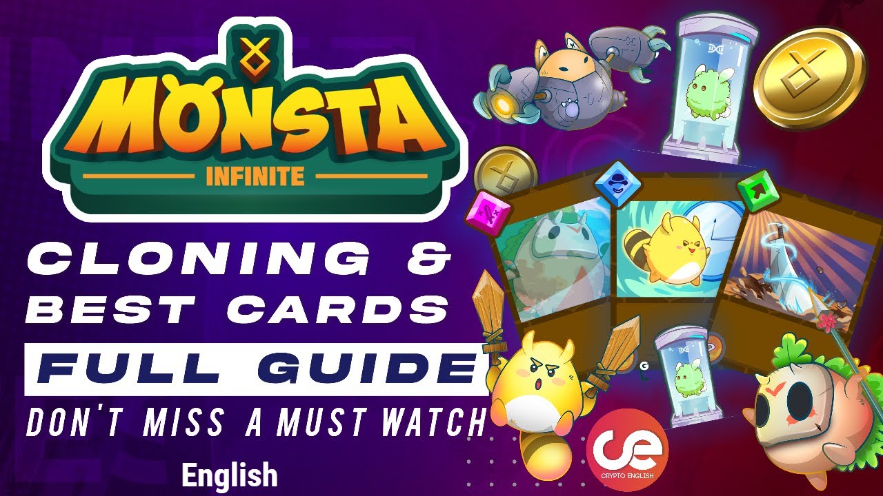 Monsta Infinity Cloning & Monsta Cards Full Guide - English