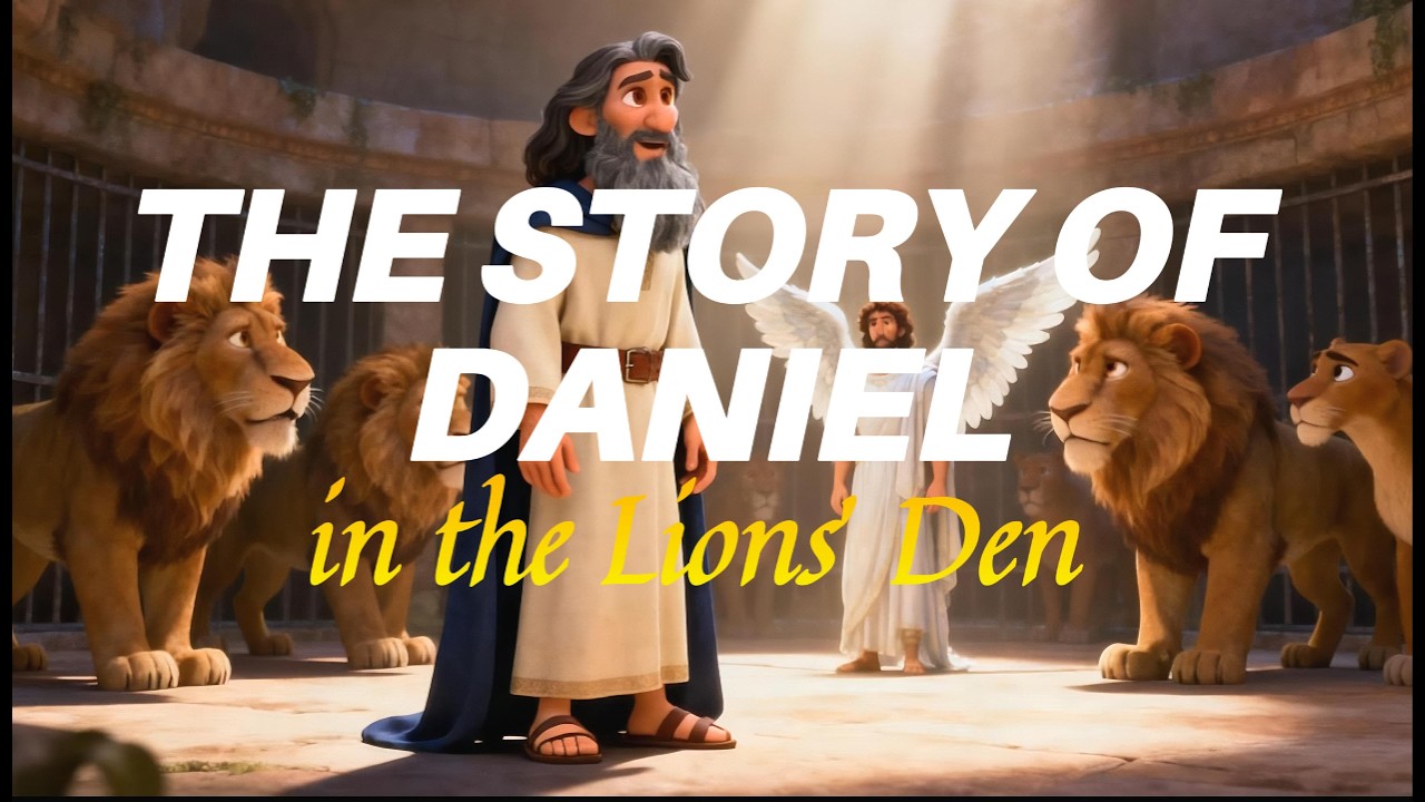 🦁Daniel in the Lions’ Den | Animated Bible Story of Faith