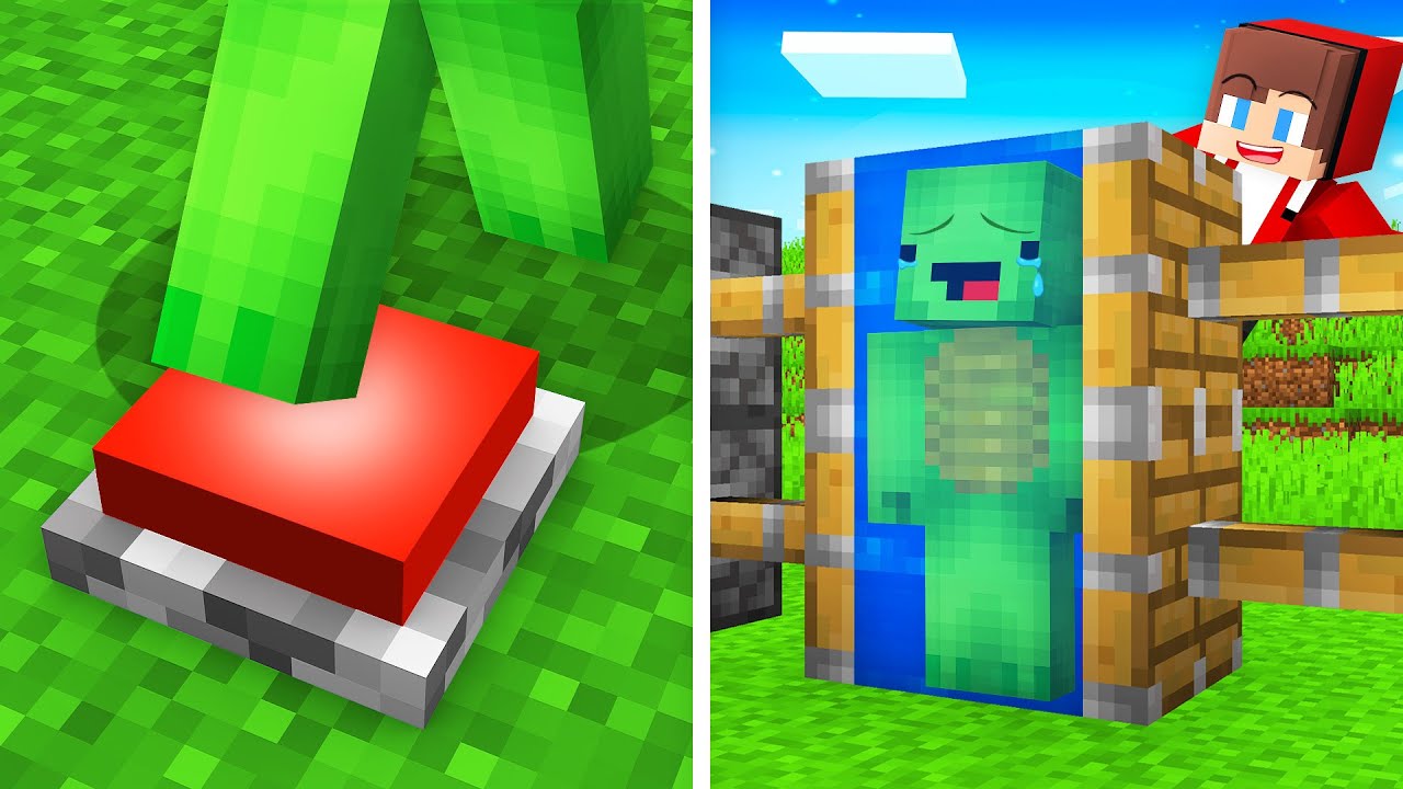 How JJ Use Traps To Prank Mikey in Minecraft (Maizen)