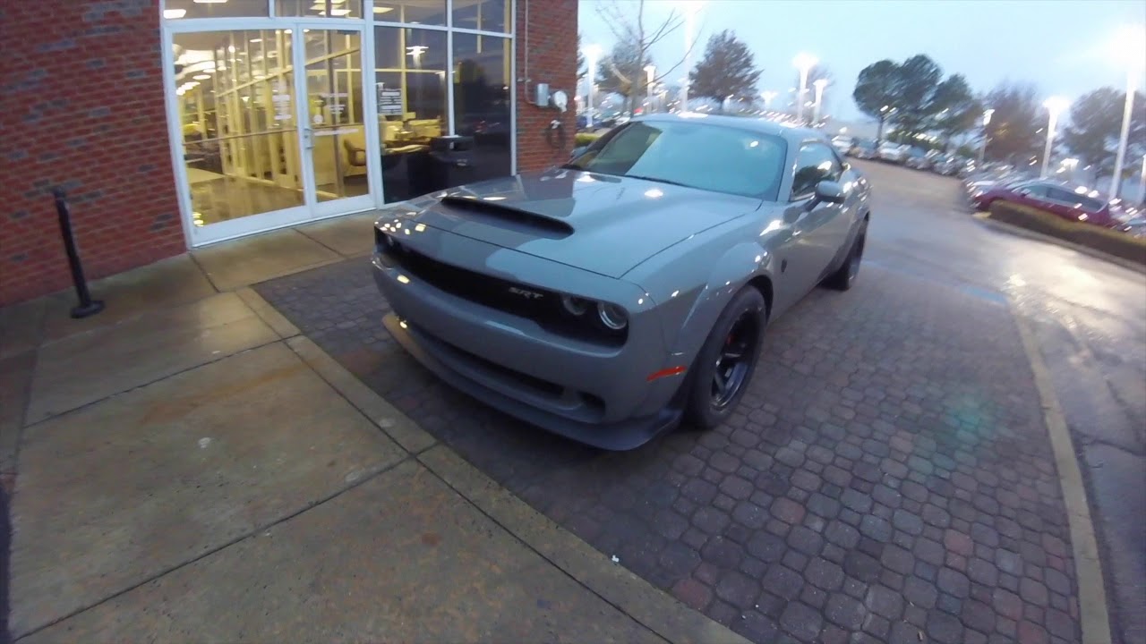 SRTMUSH 2018 DODGE CHALLENGER DEMON