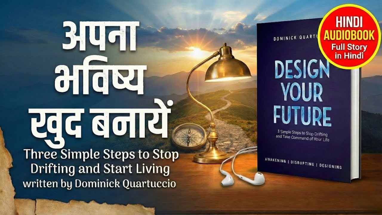 Design Your Future: Hindi book summary(audiobook) Three Simple Steps | classic motivational book