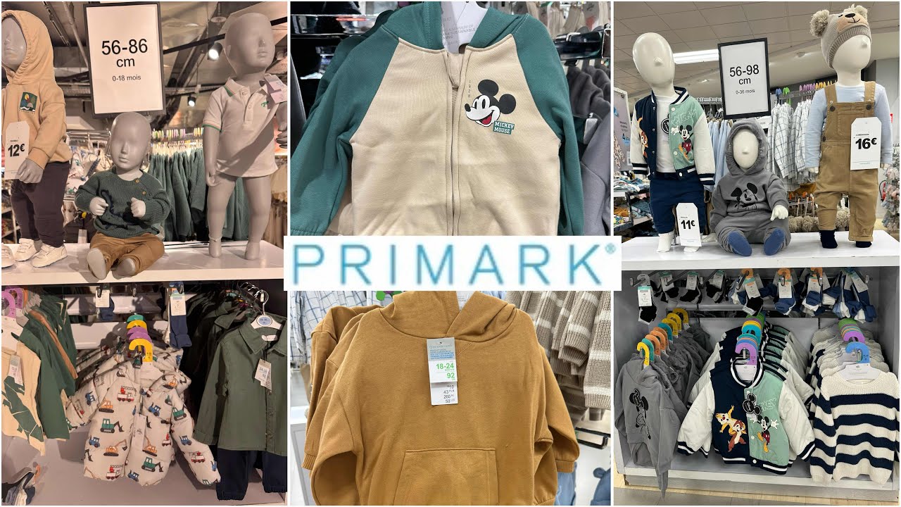 Primark newborn baby boys clothes new collection / September 2024