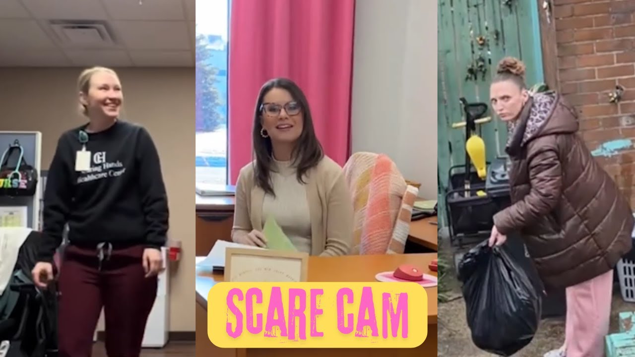 Scare Cam Pranks 🤣🤣 l Funny TikTok Videos | Jump scare | Funny Fail